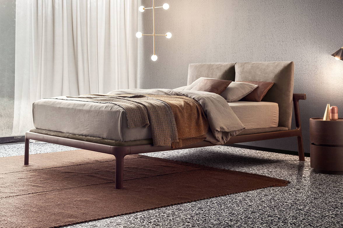 Fushimi bed by Pianca is manufactured in Italy Fushimi bed by Pianca is manufactured in Italy