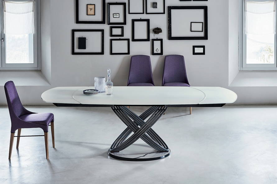 Fusion Barrel Extension Dining Table