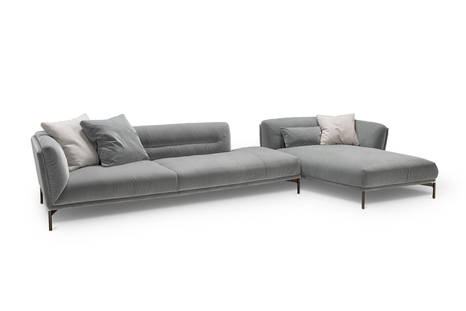 Gary Sectional Sofa with Chaise by Nicoline Italia