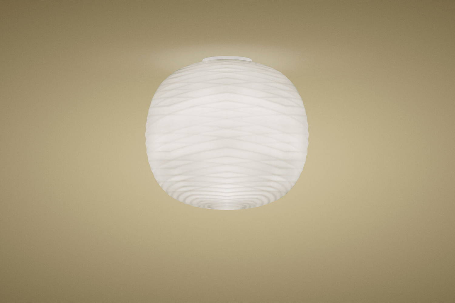 Gem Flush Mount Light by Foscarini
