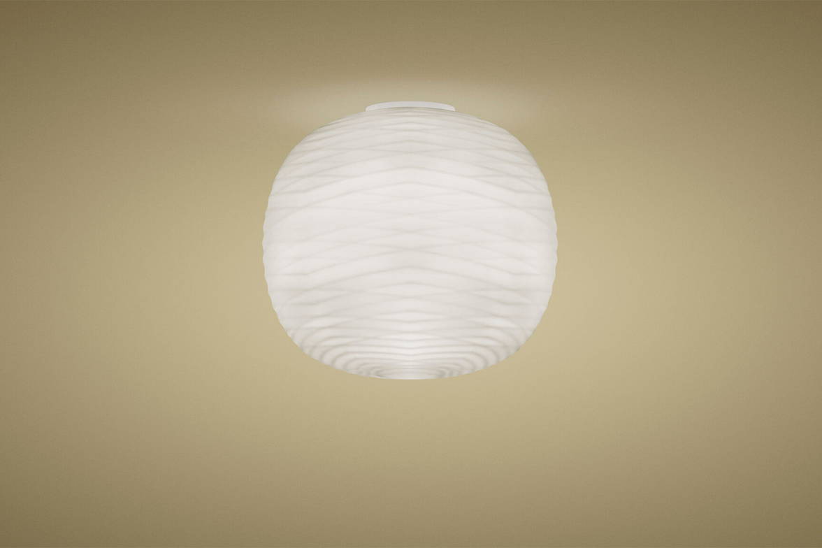 Gem Flush Mount Light by Foscarini Gem Flush Mount Light by Foscarini