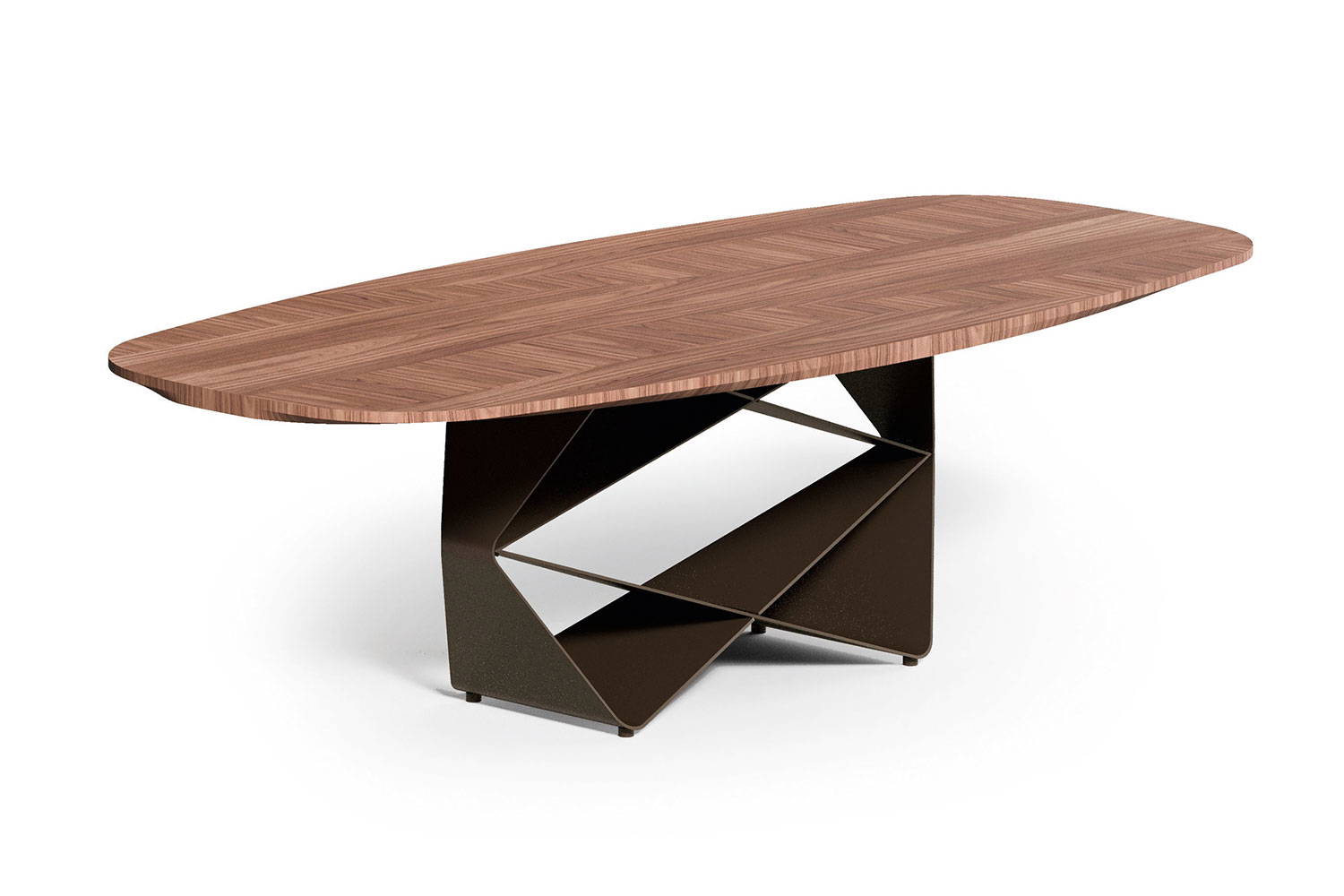 Gem Wood Dining Table by Ozzio Italia