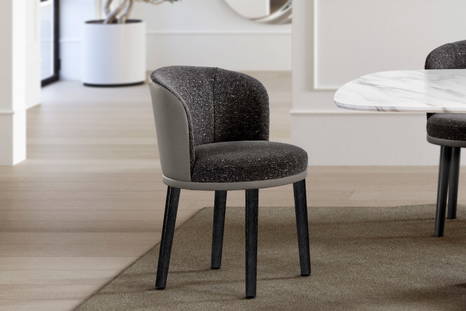 Ginger Wood Bicolor dining chair from Eforma