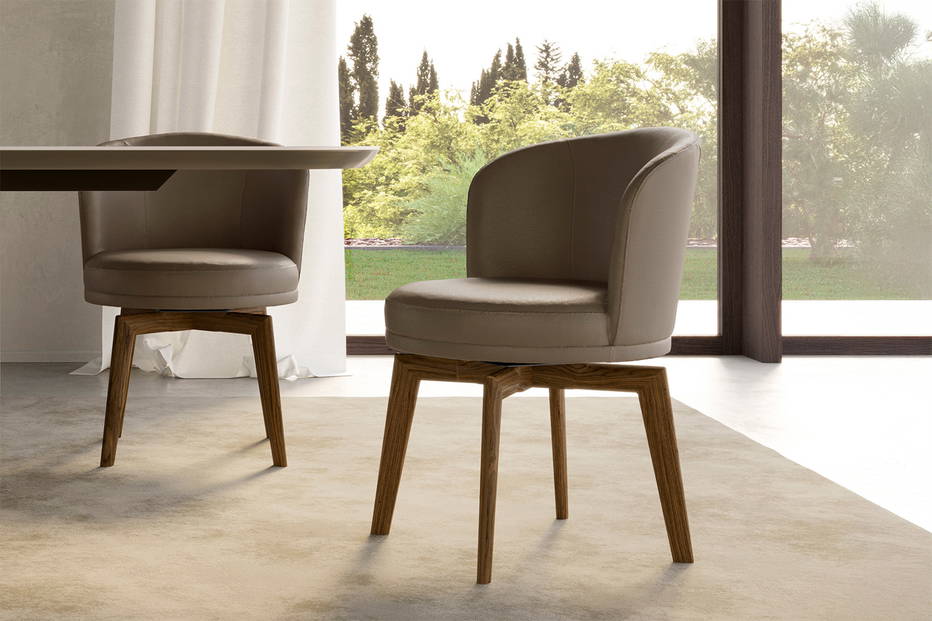 Ginger Trestle Dining Chair