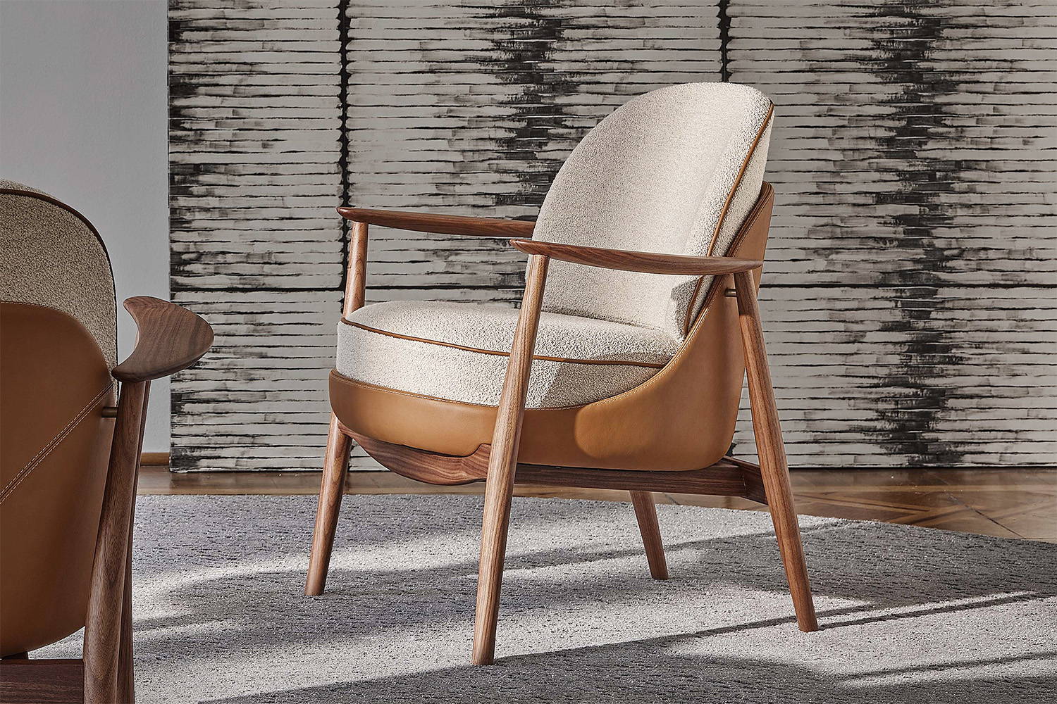 Ginkgo Armchair by Porada