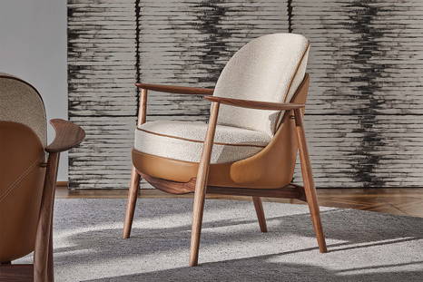 Ginkgo Armchair by Porada