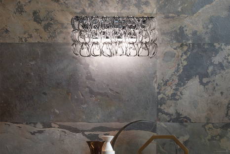 Giogali Wall Sconce above console table