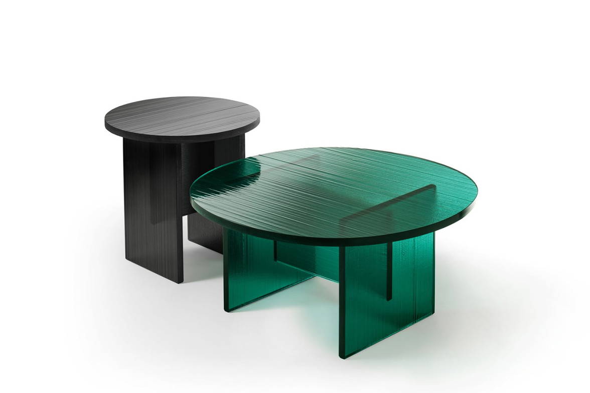 Gliss Coffee Tables from Fiam Italia Gliss Coffee Tables from Fiam Italia