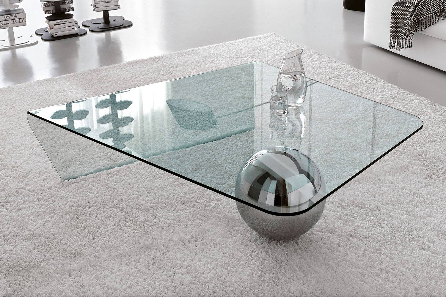 Globe coffee table by Cattelan Italia aerial view