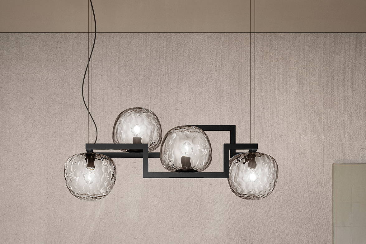 Globose SP 4 Suspension Light from Vistosi Globose SP 4 Suspension Light from Vistosi