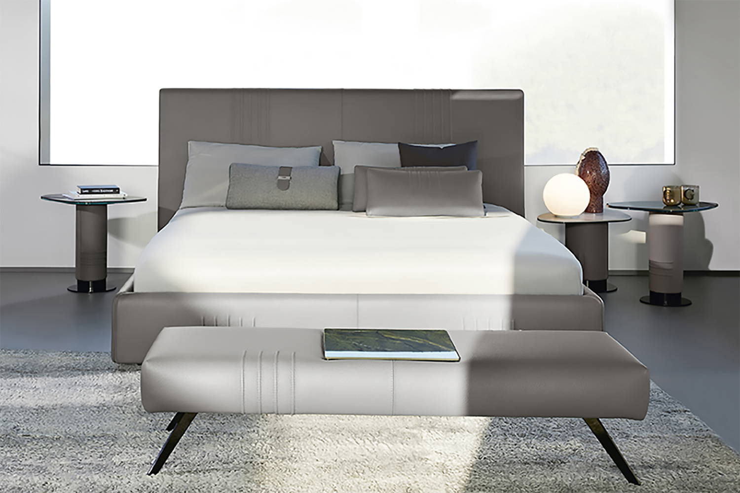 GMM Philly Night Bed by Gamma Arredamenti | room service 360°