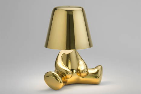 The Golden Brothers Joe Table Lamp by Stefano Giovannoni for Qeeboo.