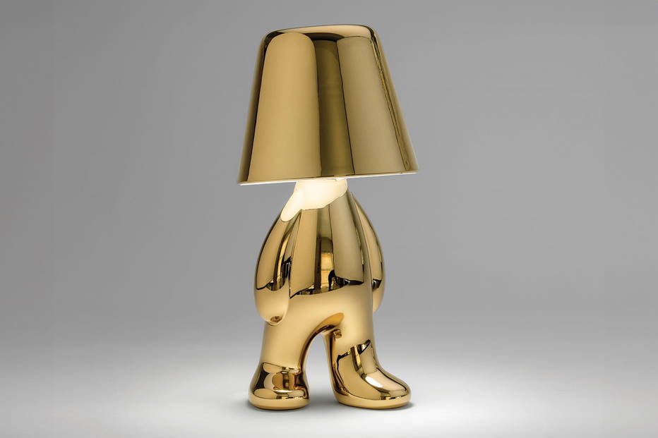 The Golden Brothers Tom Table Lamp by Stefano Giovannoni for Qeeboo.
