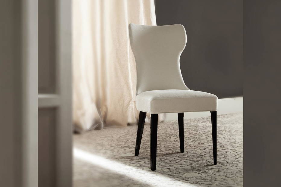 Grace dining chair designed by V. Balutto