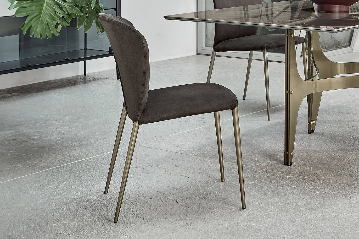 Grace dining chair designed by Pocci & Dondoli for Bontempi Casa