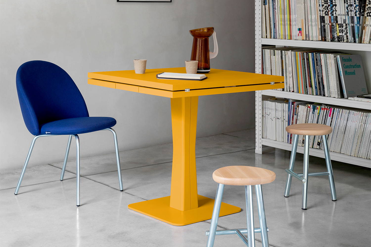 Gualtiero Extension Bistro Table designed by Paolo Cappello