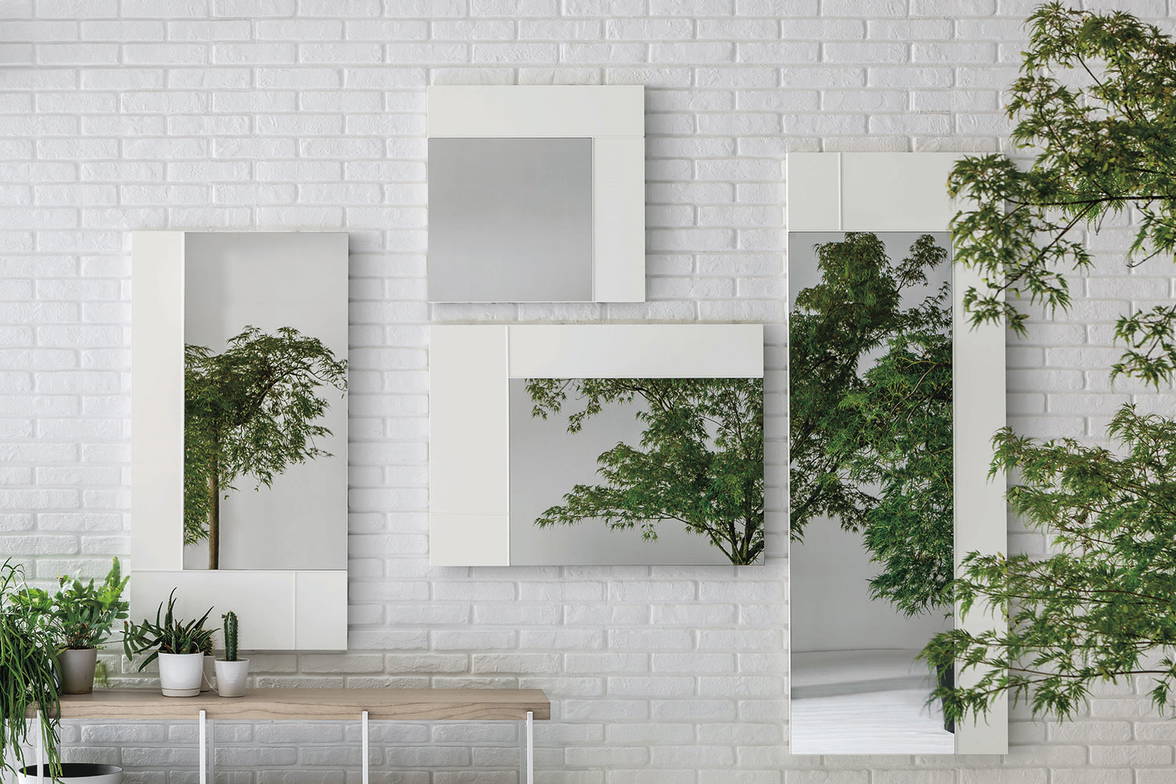 Hashtag mirror collection front view Hashtag mirror collection front view