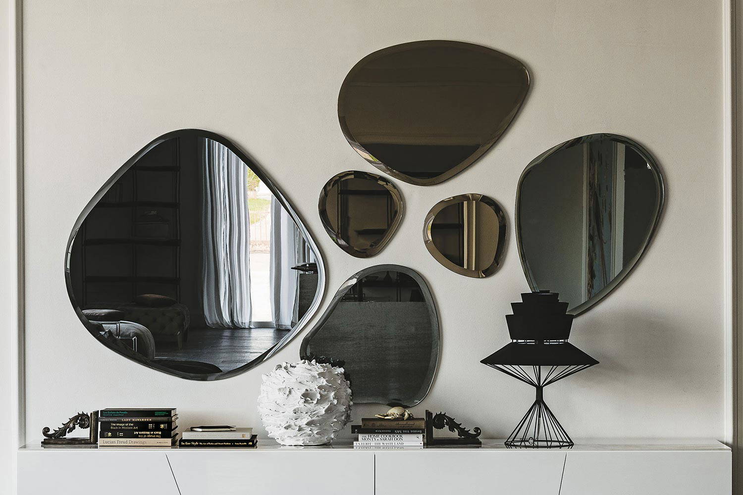 Hawaii wall mirrors by Cattelan Italia