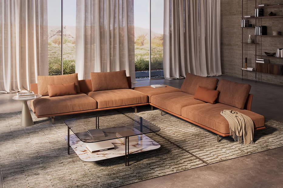 Hayden Open Corner Sectional Sofa