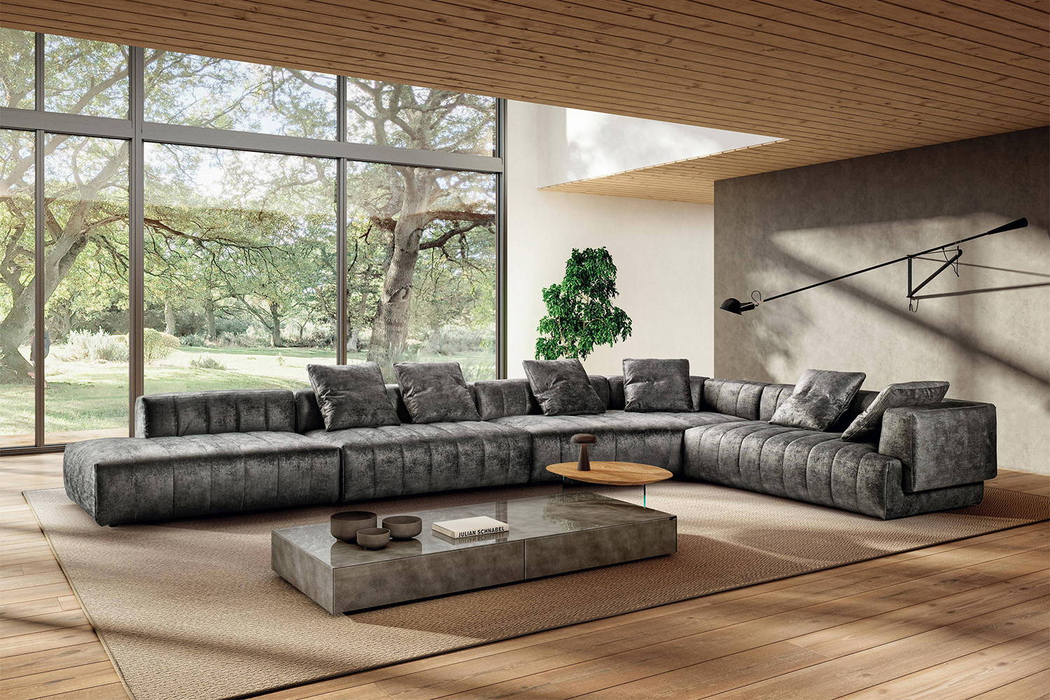 Hero Corner Sectional Sofa With Peninsula