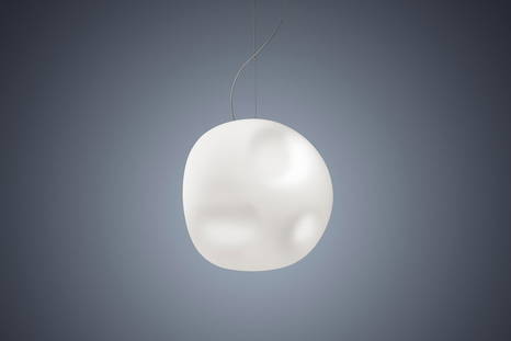 Hoba Pendant Light is designed by  Ludovica and Roberto Palomba