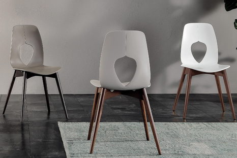 Hole Wood Dining Chair