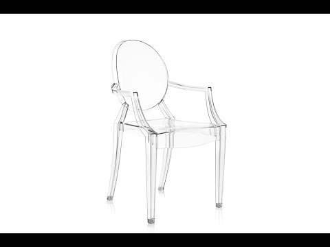 Louis Ghost Dining Chair (Set of 2) by Kartell | room service 360°