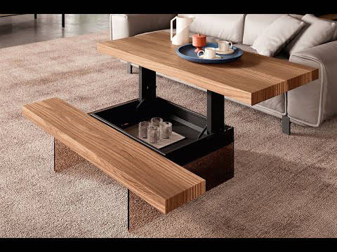 Markus Lift-Up Coffee Table by Ozzio Italia | room service 360°