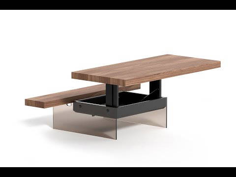 Markus Lift-Up Coffee Table by Ozzio Italia | room service 360°