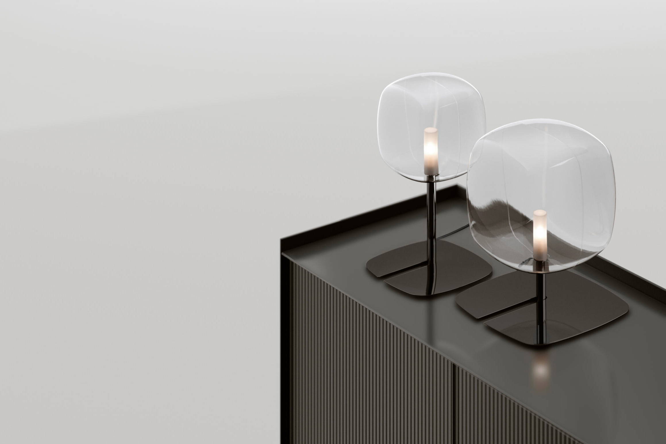 Hyperion Table Lamp comes in two sizes