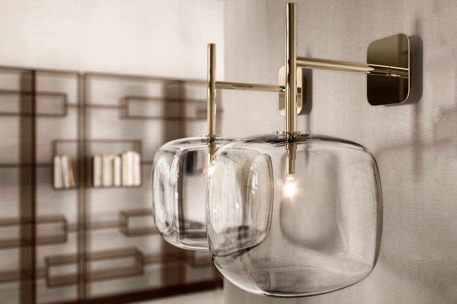 Hyperion Wall Sconces from Tonelli