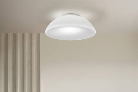The Infinita PP 53 Flush Mount from Vistosi