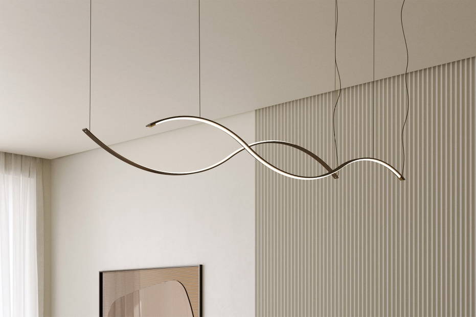 Infinity Suspension Light from Bontempi