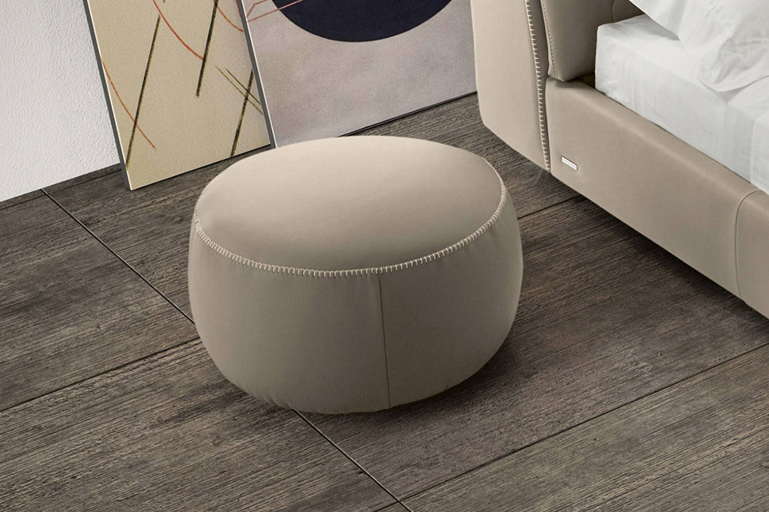 Balloon ottoman by Gamma
