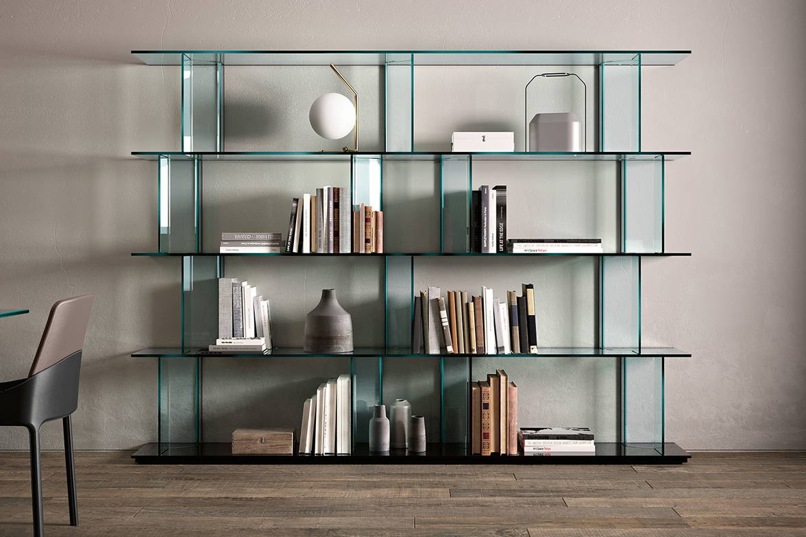Inori Bookcase with Clear finish Inori Bookcase with Clear finish
