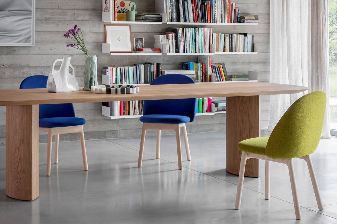 Iola Wood Dining Chair designed by E-ggs Studio Iola Wood Dining Chair designed by E-ggs Studio