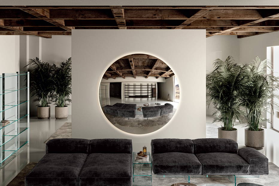 Iris Wall Mirror