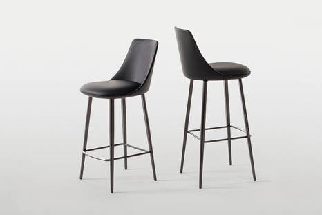 Itala Too counter and bar stool by Bonaldo