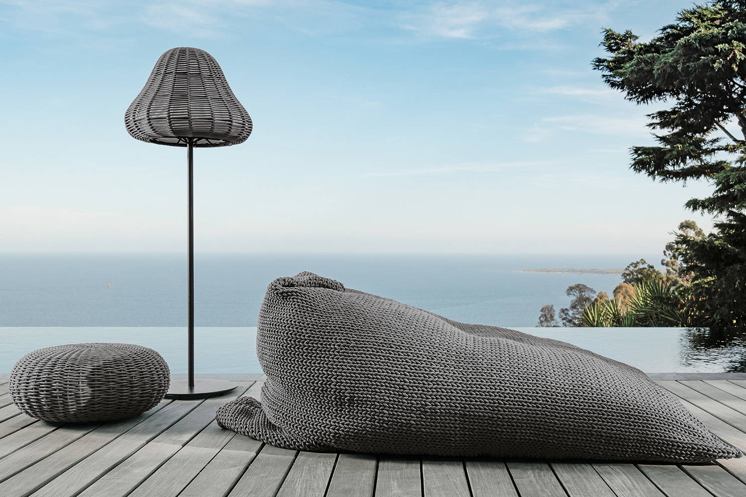 Jackie Bean Bag Chaise Lounge by Talenti | room service 360°