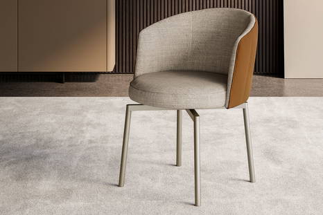 Jane bicolor dining chair designed by Antoy Filips for eforma