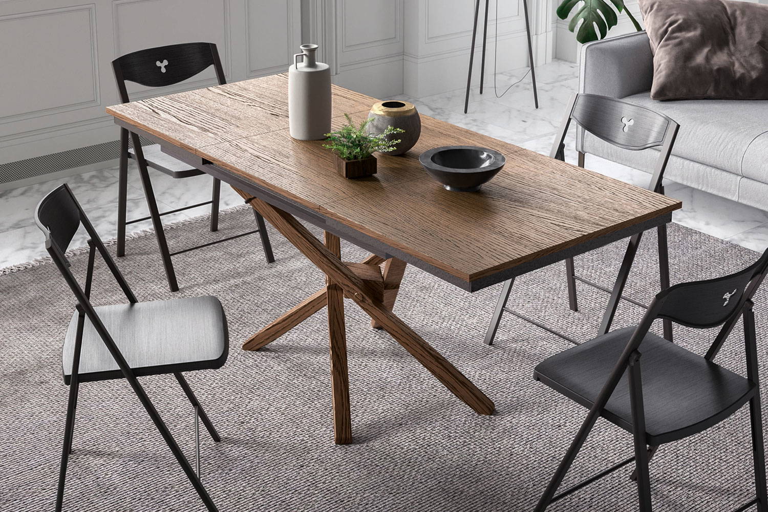 Jolly Transformable Coffee Table by Ozzio Italia | room service 360°