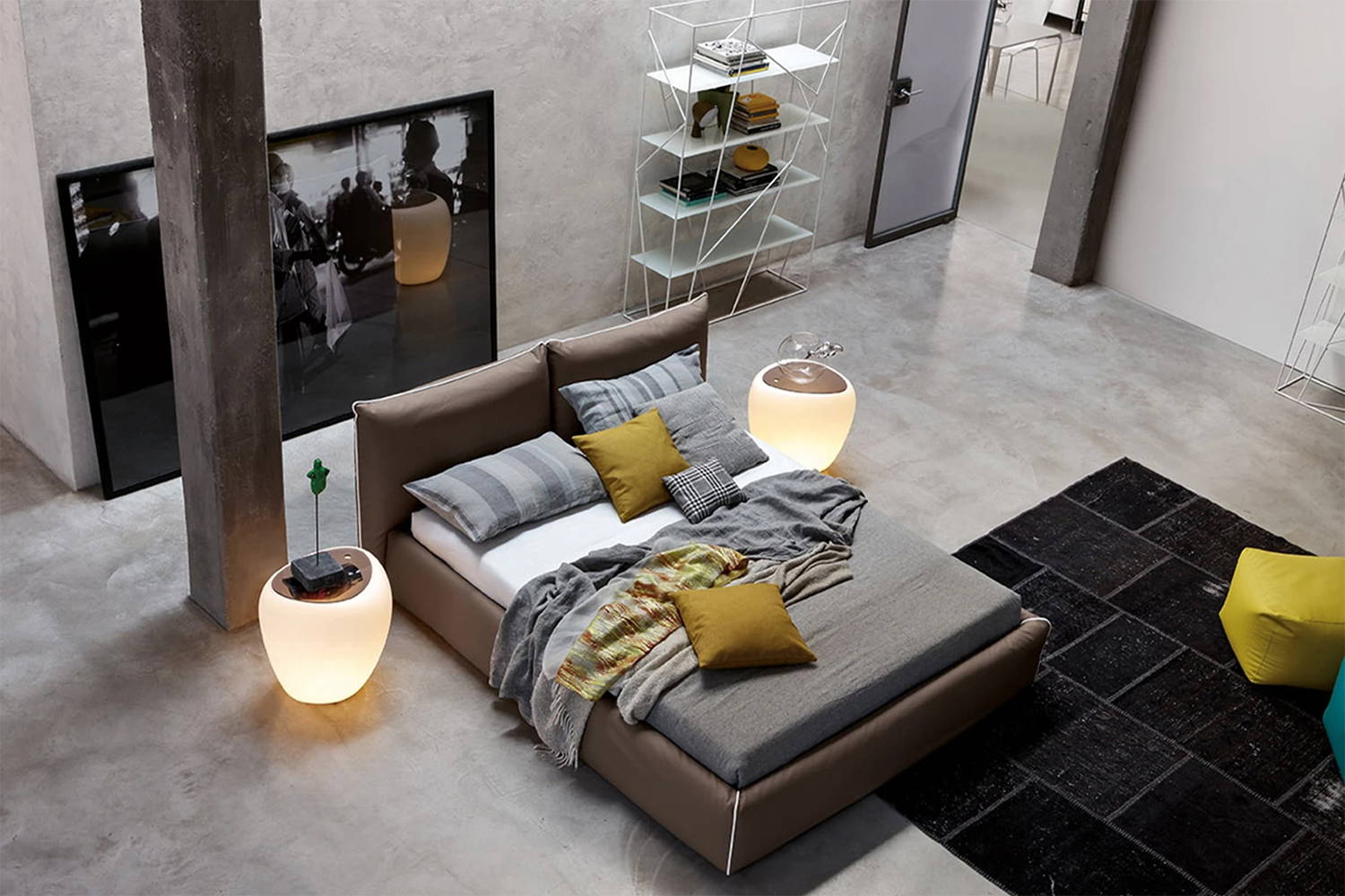 Joy bed by Tonin Casa