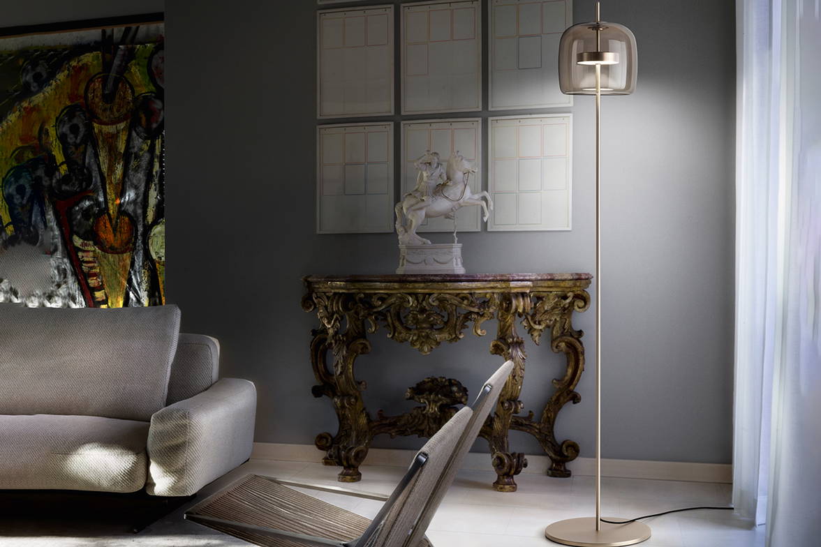 Jube Floor Lamp in living room Jube Floor Lamp in living room