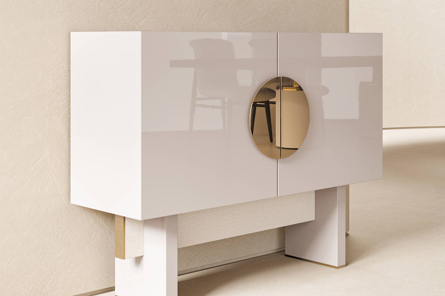 Juliet Sideboard designed by Stefano Spessotto