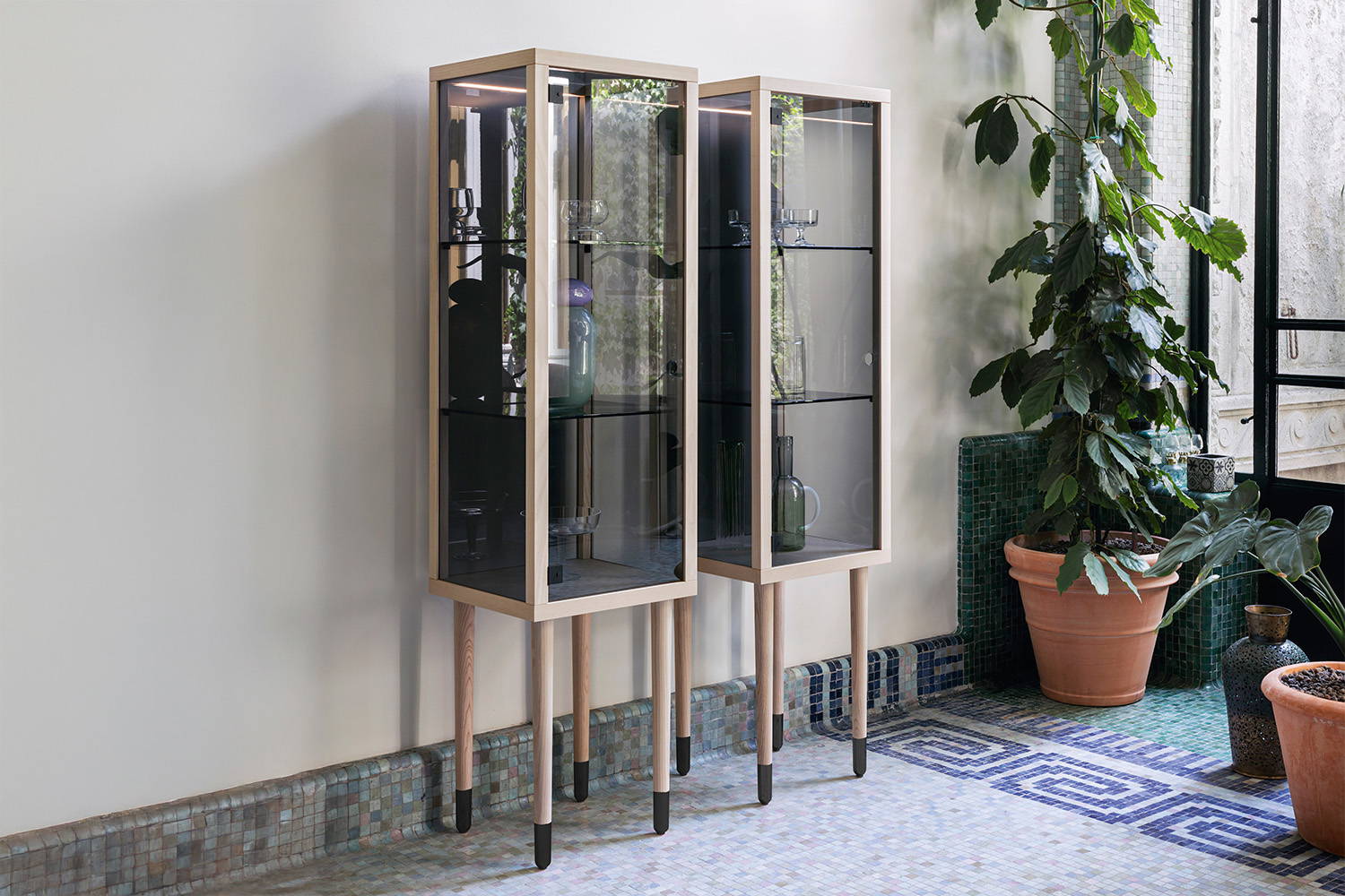 Juno Display Cabinet designed by E-ggs Studio