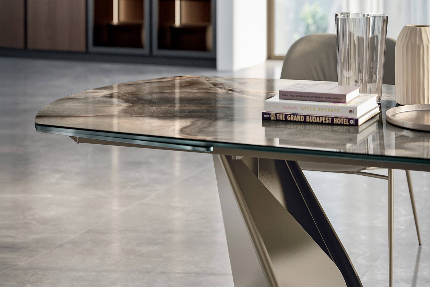 Kaleido Extension Dining Table by Bontempi Casa | room service 360°