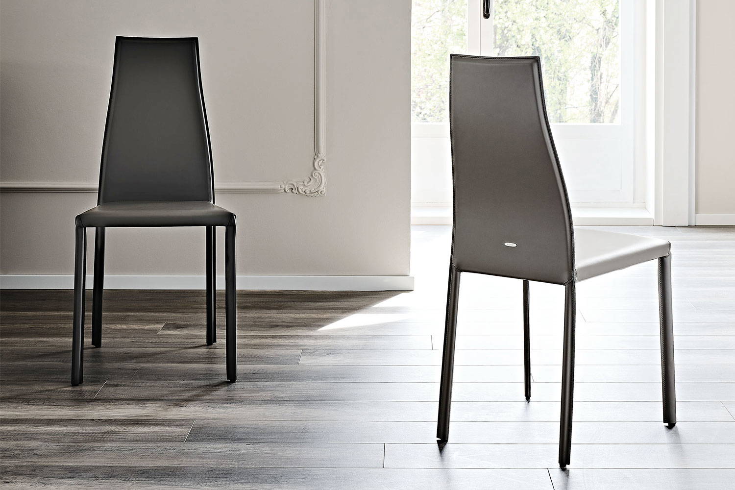 Kaori dining chairs by Cattelan Italia