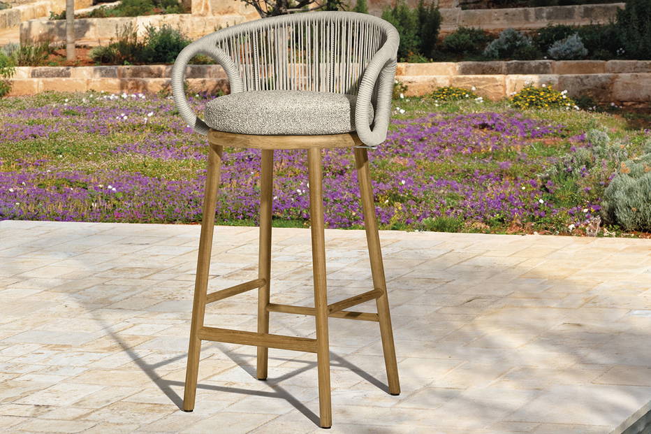 Karen bar stool designed by Ludovica and Roberto Palomba