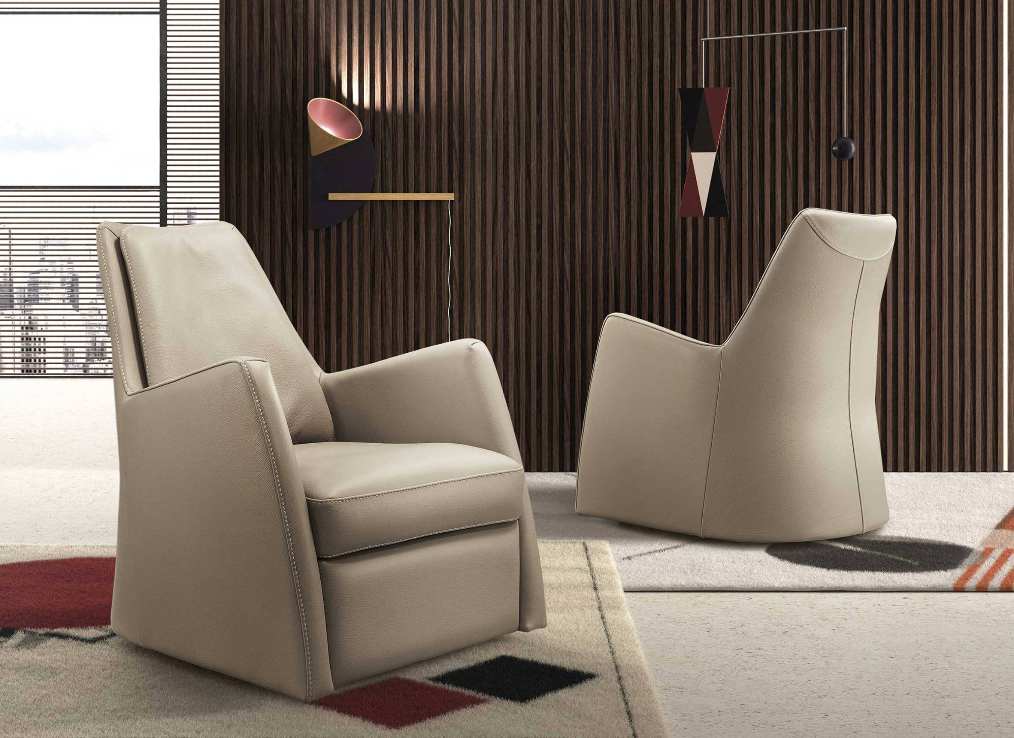 Kate armchairs by Gamma