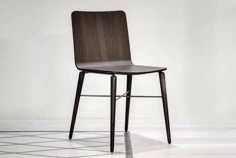 Kate wood dining chair designed by Pocci & Dondoli for Bontempi Casa
